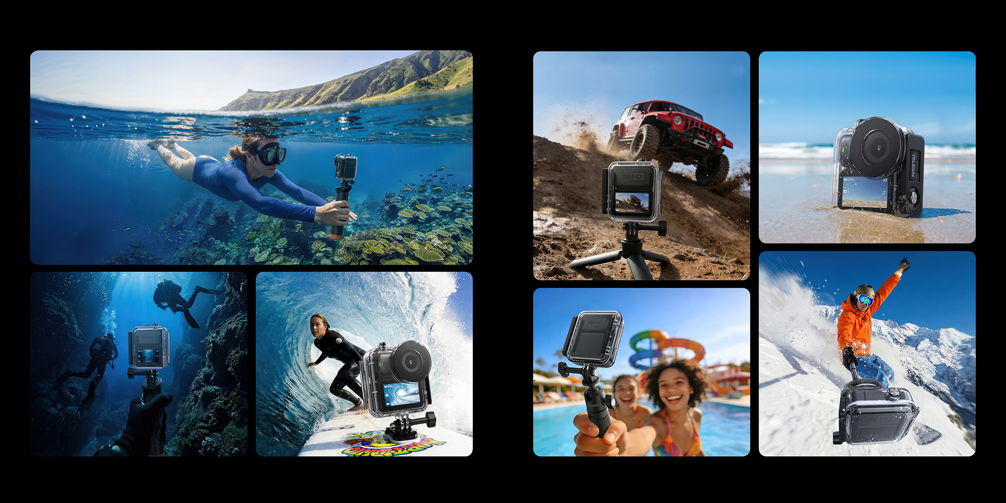 Obudowa wodoodporna Telesin S4-WTP-13-TDJ do kamer DJI Osmo Nano